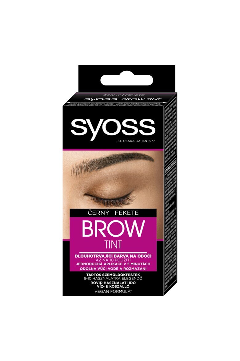 Syoss Боя за вежди Brow Tint 10 мл Black