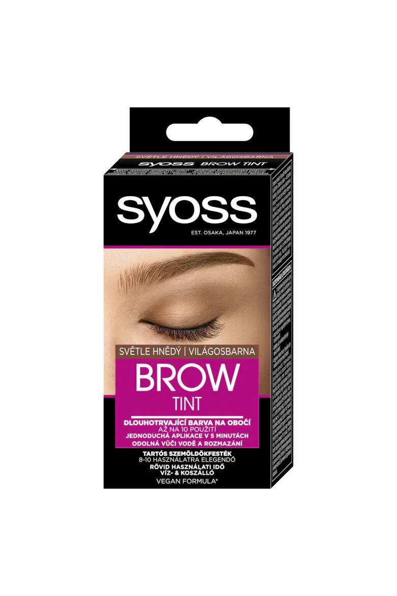 Syoss Боя за вежди Brow Tint 10 мл Светло кафяво