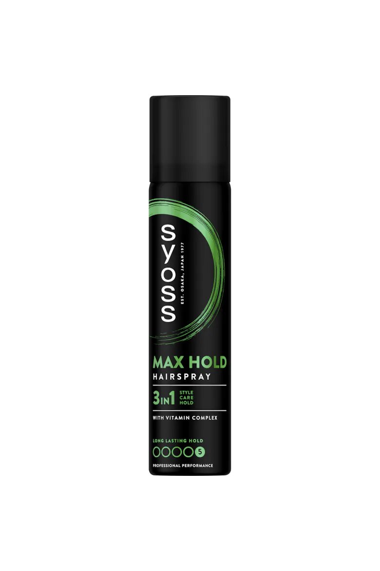 Syoss Лак за коса Max Hold Mini За много силна фиксация 75 мл