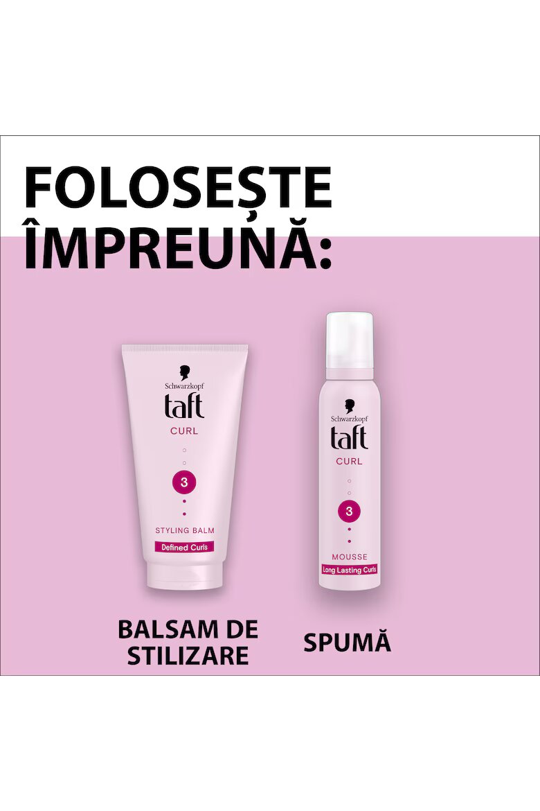 Taft Балсам Schwarzkopf Balm Curl за стилизиране на къдрава коса 150 мл