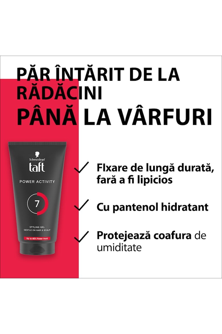 Taft Лак за коса Schwarzkopf Power Activity със силна фиксация 150 мл