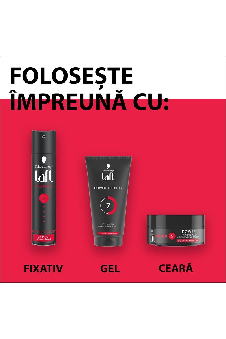 Taft Лак за коса Schwarzkopf Power Activity със силна фиксация 150 мл