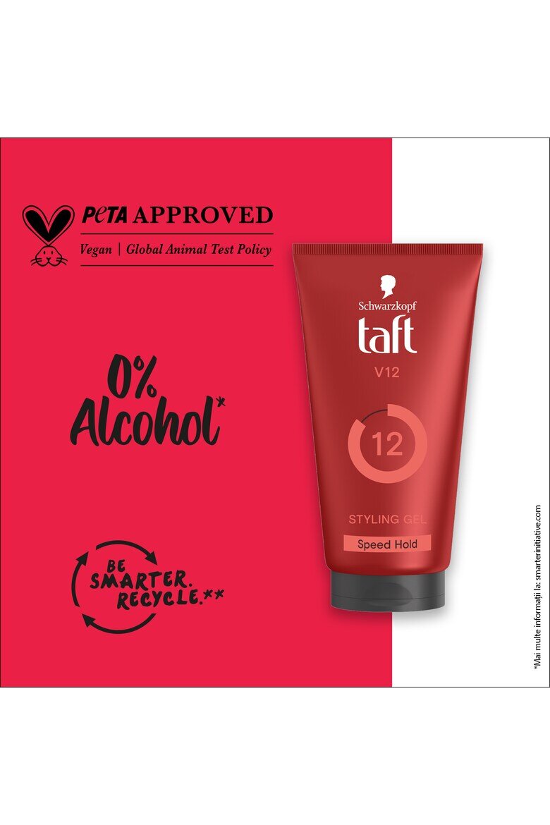 Taft Лак за коса Schwarzkopf V12 за бързо фиксиране 150 мл