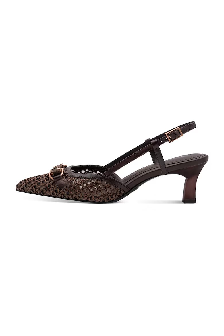 Tamaris Обувки от кожа и еко кожа Коняк кафяв/Светлокафяв