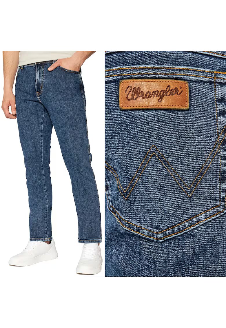 Texas Slim Мъжки дънки Wrangler 822 - сини - W32 L36