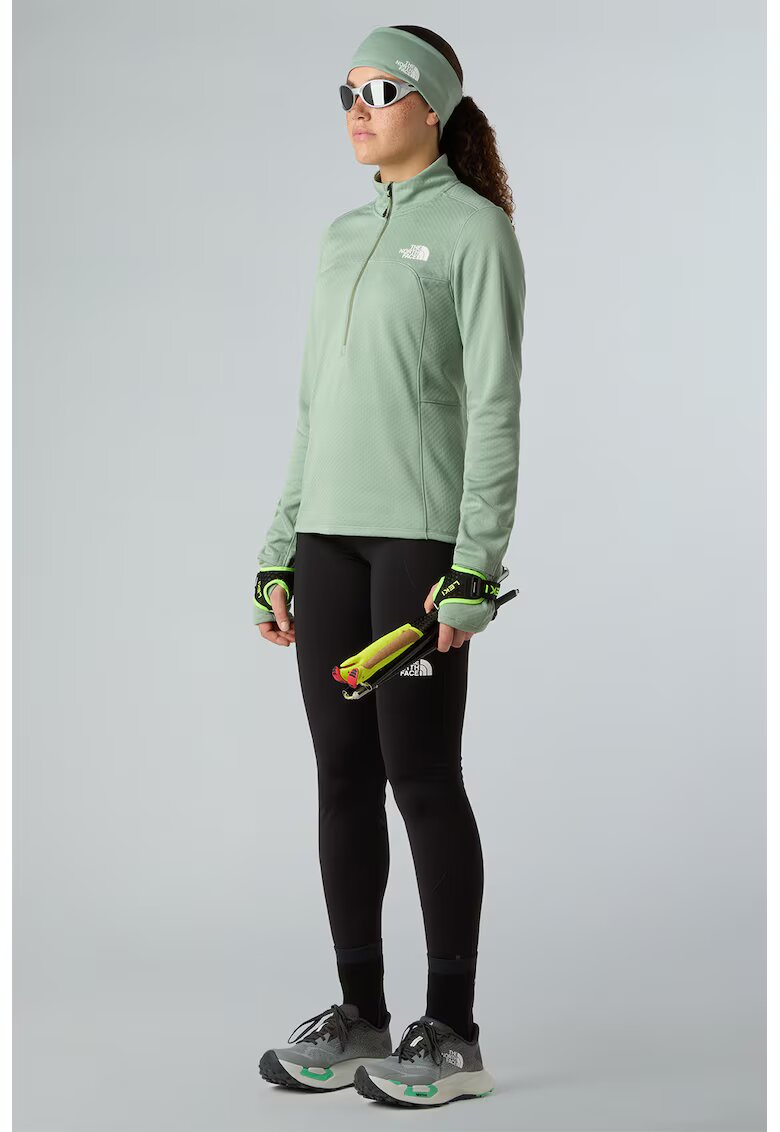 The North Face Блуза за трейл бягане Winter Warm Pro с къс цип