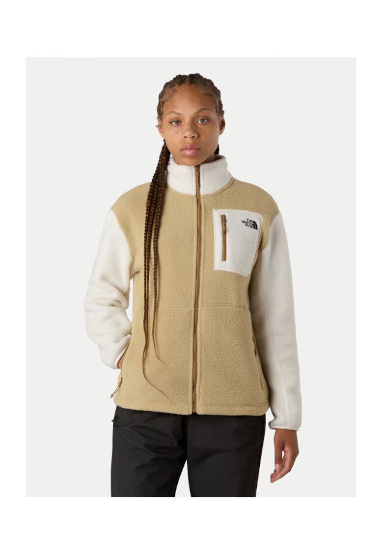 The North Face Дамски пуловер - бежов - мек