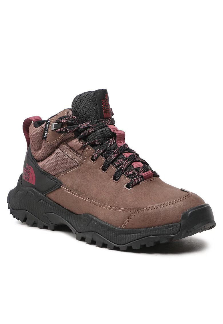 The North Face Дамски спортни обувки - кафяви - екологична кожа