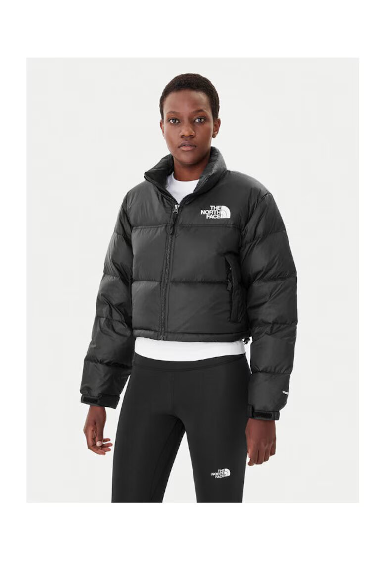 The North Face Дамско пухено яке черно