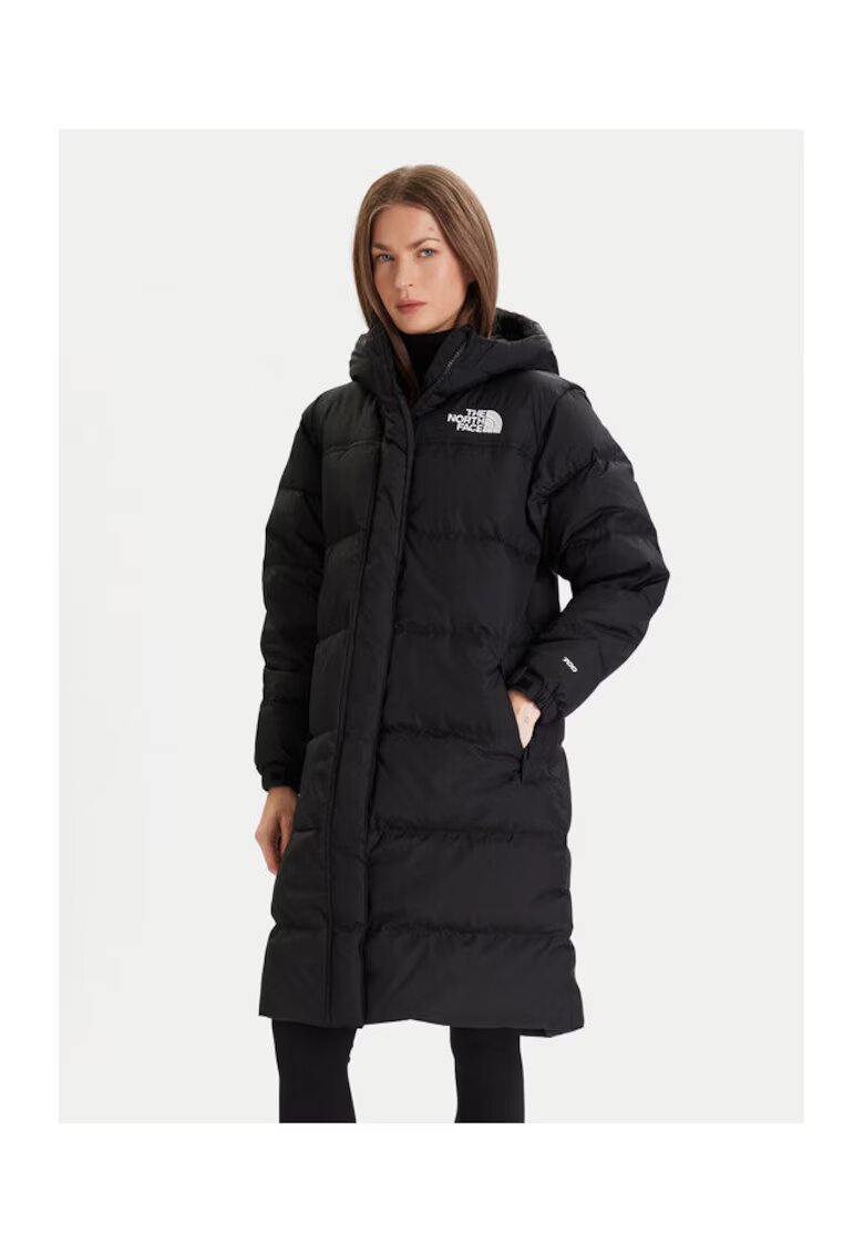 The North Face Дамско пухено яке черно - лека материя