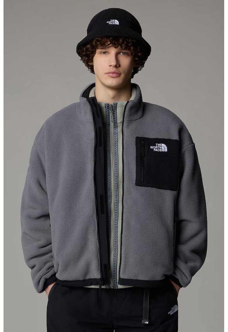 The North Face Двулицево поларено яке за хайкинг Yumiori - Черен/Tъмносив