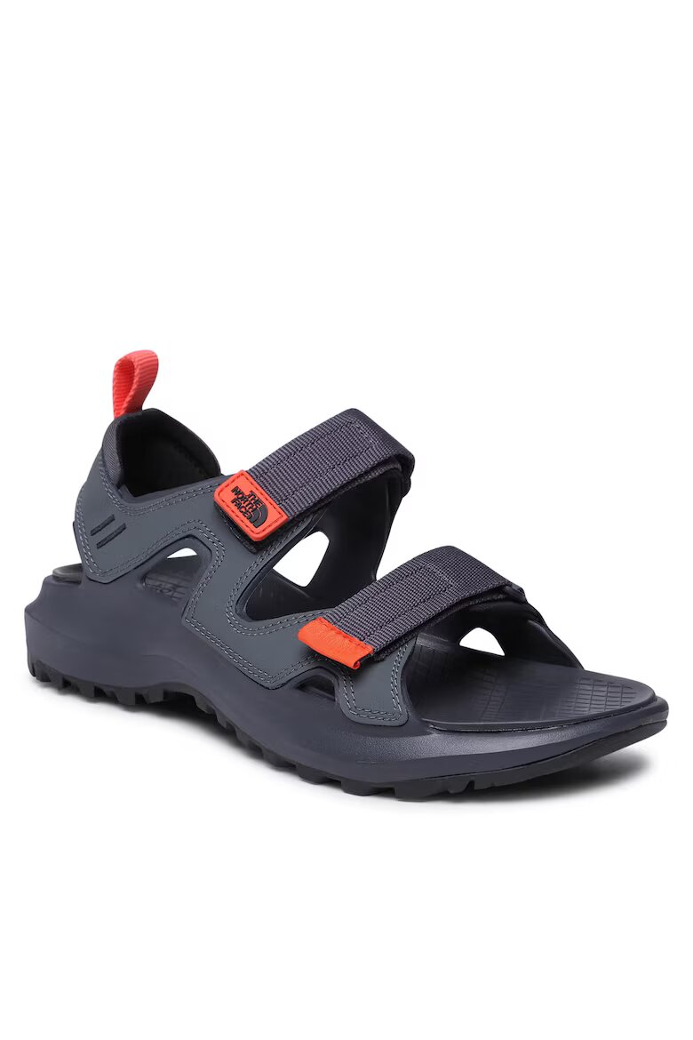 The North Face Мъжки сандали Hedgehog Asphalt Grey/Retro Orange естествена кожа