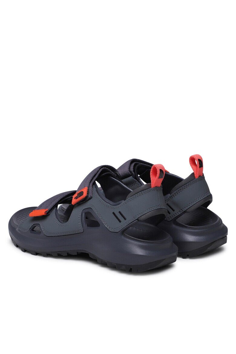 The North Face Мъжки сандали Hedgehog Asphalt Grey/Retro Orange естествена кожа