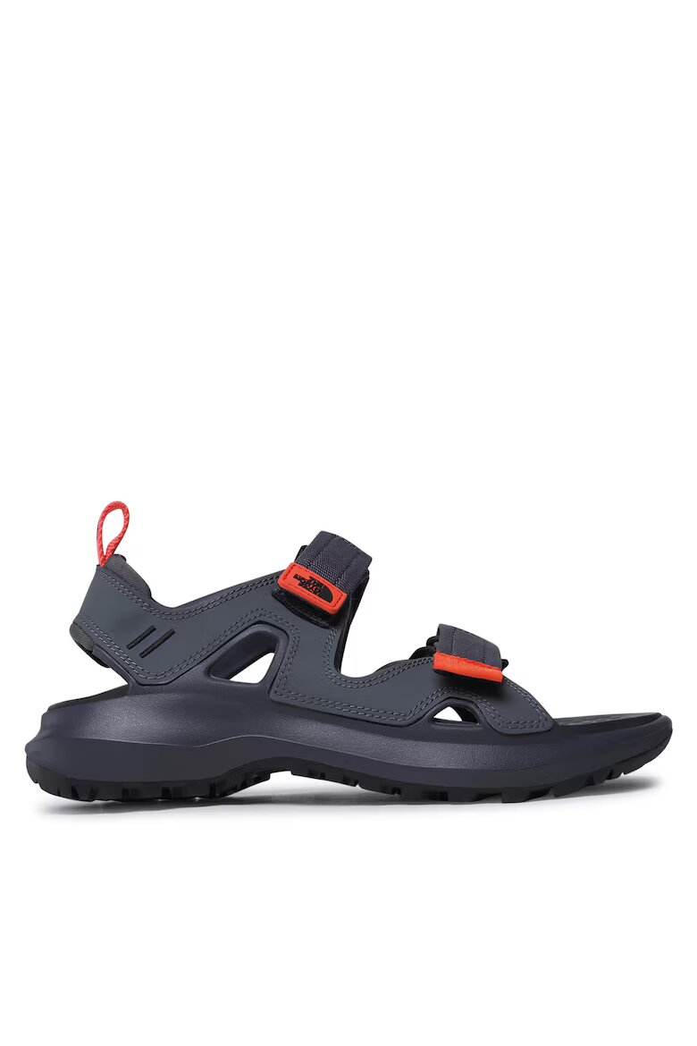 The North Face Мъжки сандали Hedgehog Asphalt Grey/Retro Orange естествена кожа