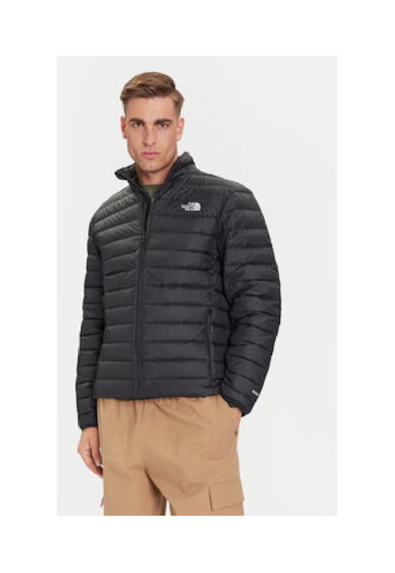 The North Face Мъжко пухено яке - черно - 100% рециклиран найлон
