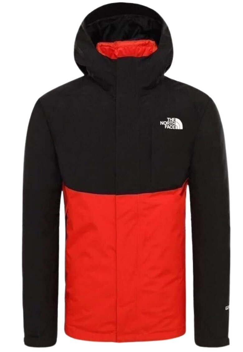 The North Face Мъжко яке Mountain Light - полиестер - водоустойчиво - оранжево/черно -