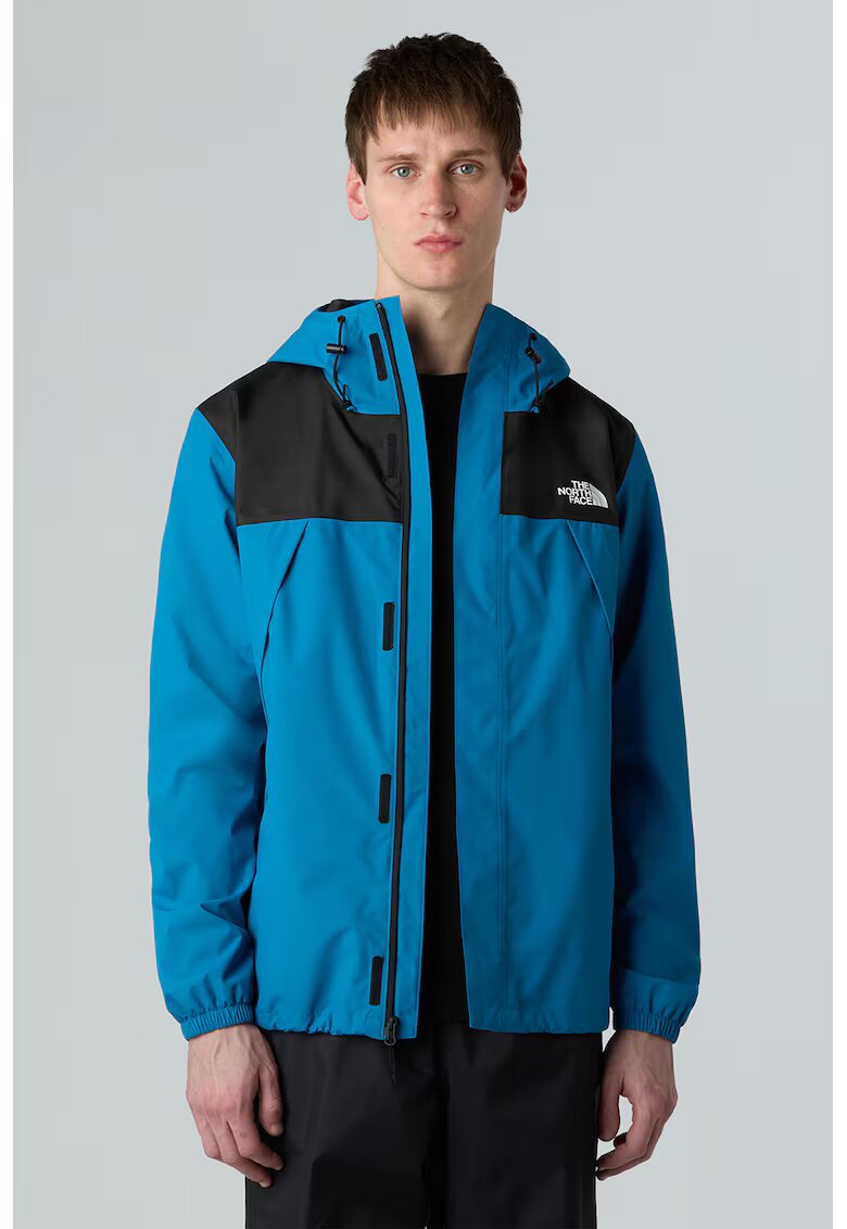 The North Face Непромокаемо яке Antora с качулка - Черен/Син