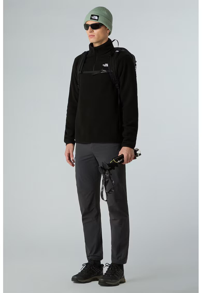 The North Face Поларен трекинг суитшърт Glacier с къс цип