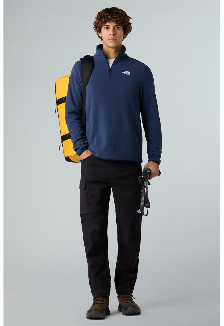 The North Face Поларен трекинг суитшърт Glacier с къс цип