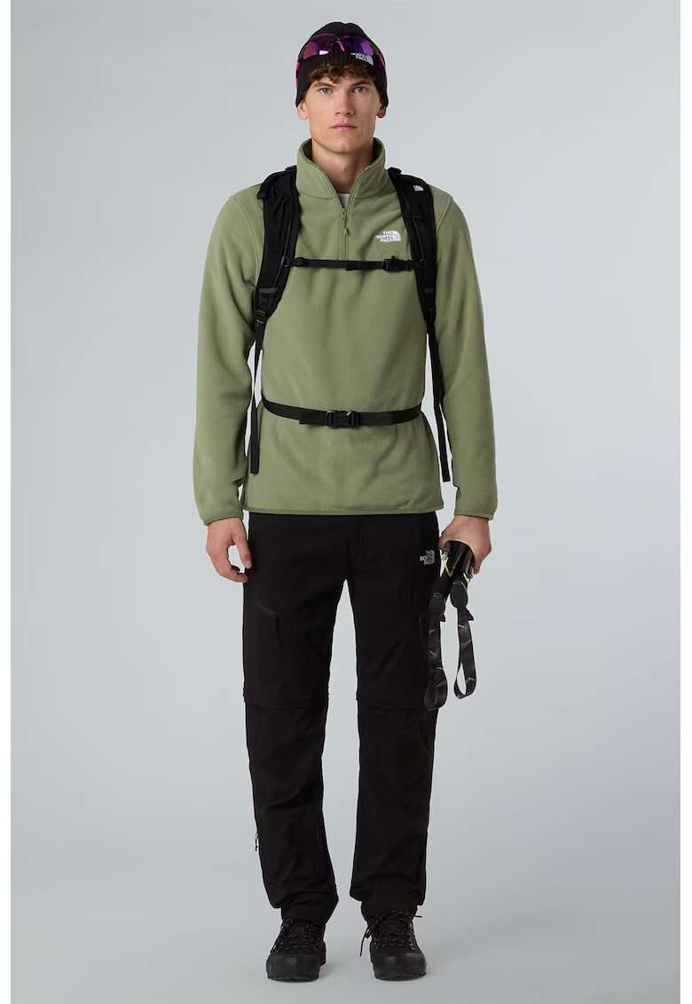 The North Face Поларен трекинг суитшърт Glacier с къс цип