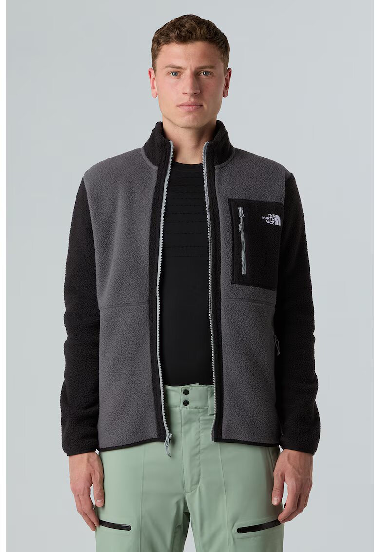 The North Face Поларено яке Yumiori с цип - Черен/Сив