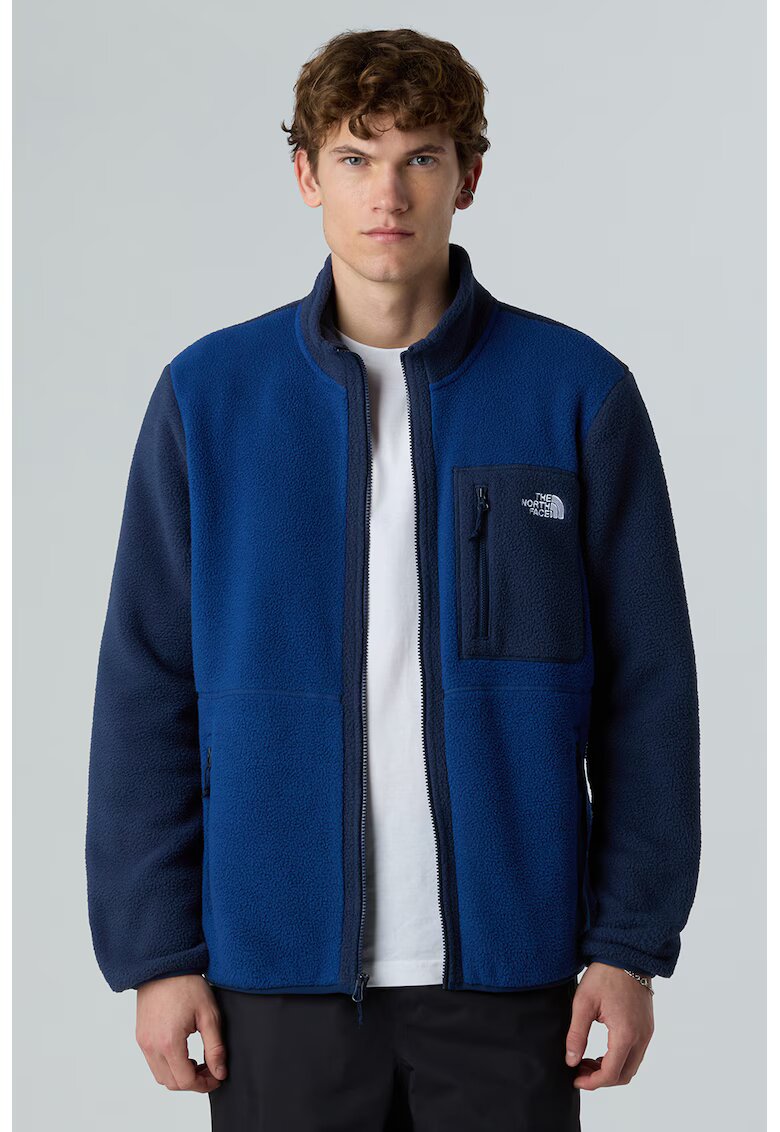 The North Face Поларено яке Yumiori с цип - Кралско Синьо/Тъмносин
