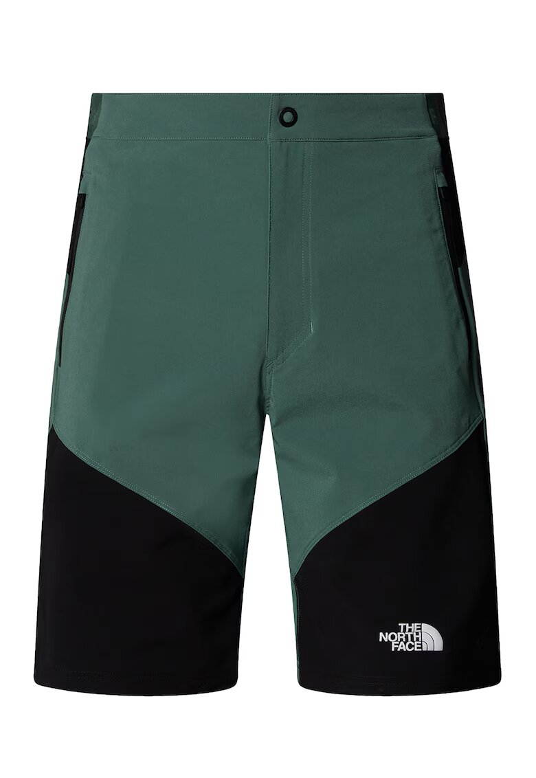 The North Face Слим хайкинг шорти Felik - Черен/Персийско зелено
