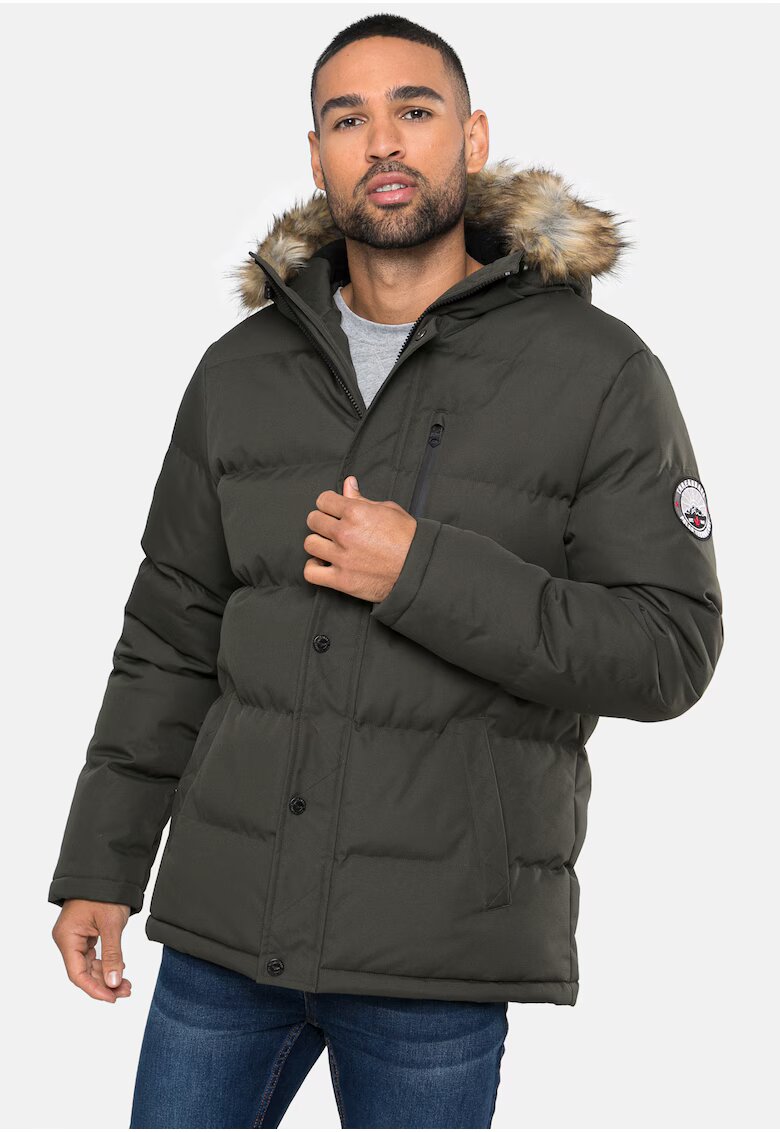 Threadbare Зимно ватирано яке Arnwood Padded 8101 - Каки