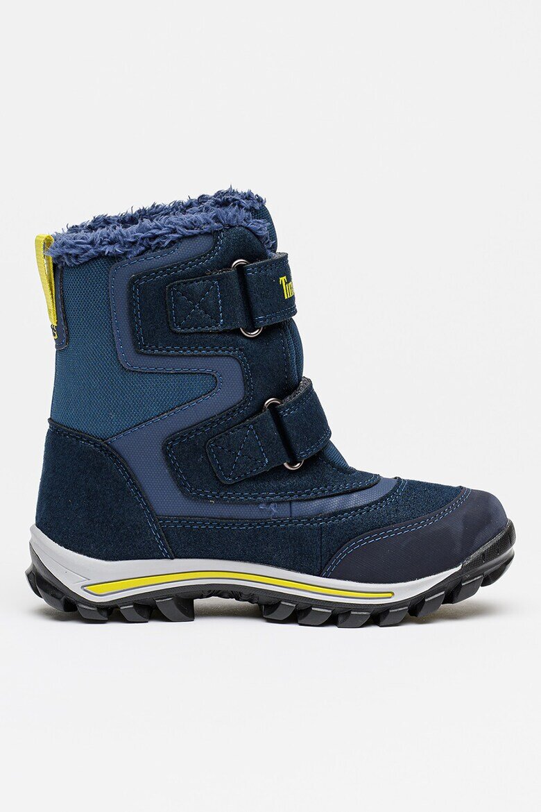 Timberland Боти Chillberg с велкро Лайм зелено/Тъмносин