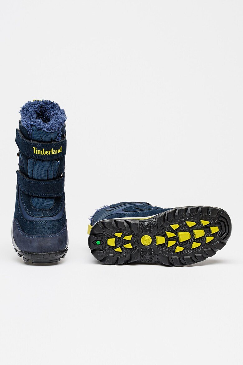 Timberland Боти Chillberg с велкро Лайм зелено/Тъмносин