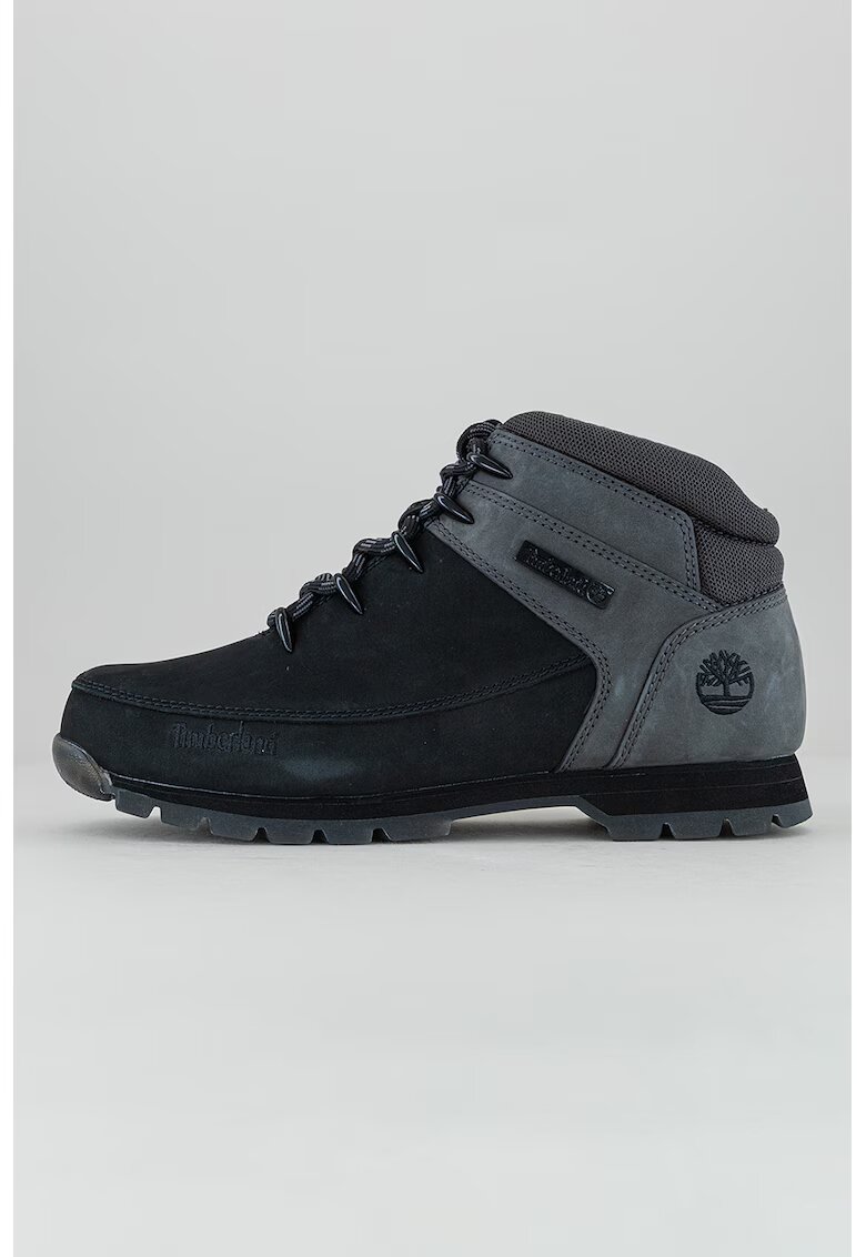 Timberland Боти от набук с лого