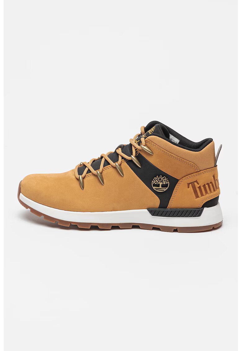 Timberland Боти от набук - Златист/Черен/Карамел