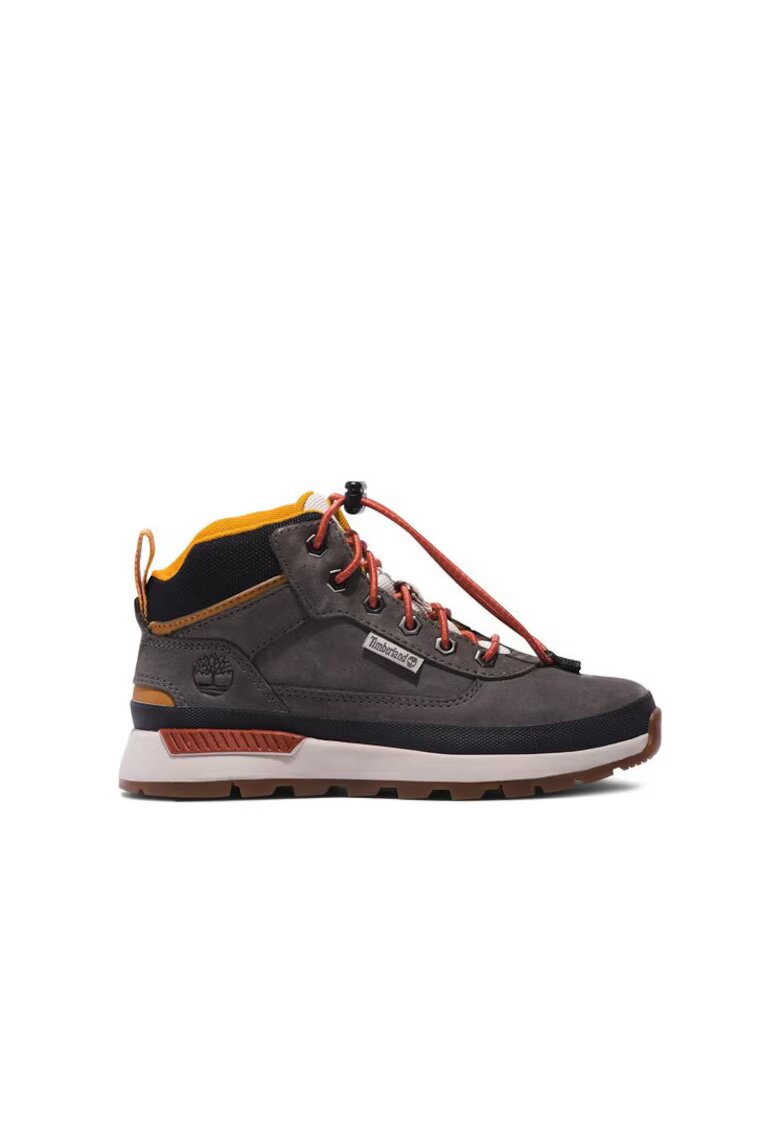 Timberland Ботуши Md Grey Nubuck - сиви - естествена кожа