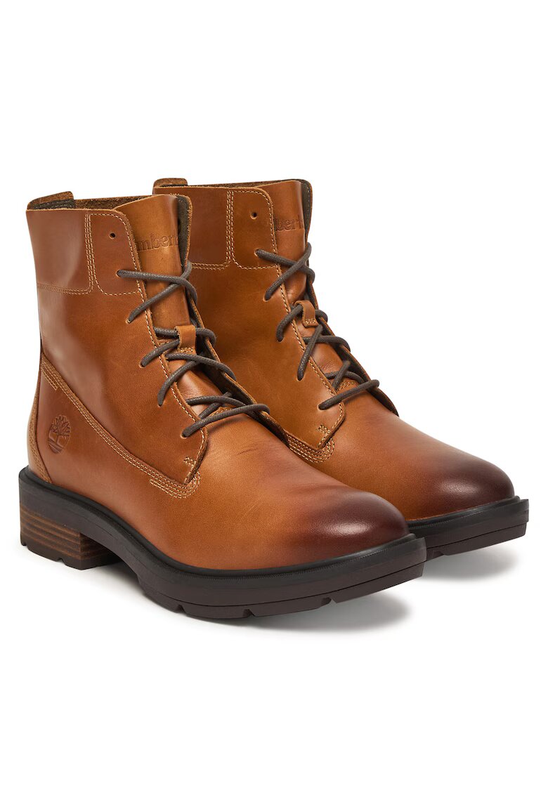 Timberland Дамски боти - Brimfield - естествена кожа - кафяви