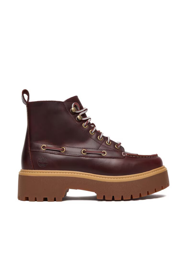 Timberland Дамски боти - Stone Street Mid - естествена кожа - цвят