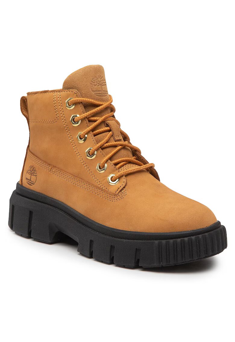 Timberland Дамски боти TB0A5RP42311 - Естествена кожа - 39.5 EU - Кафяви
