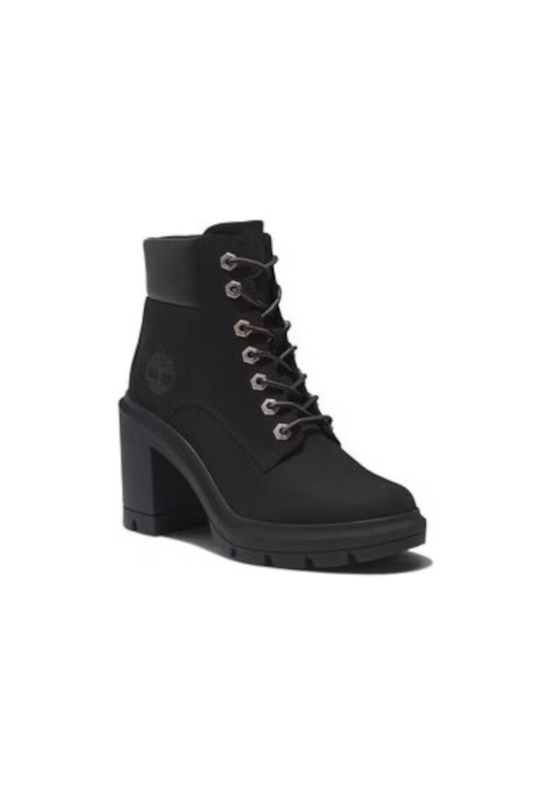 Timberland Дамски боти TB0A5Y6C0151 - Естествена кожа - Черни