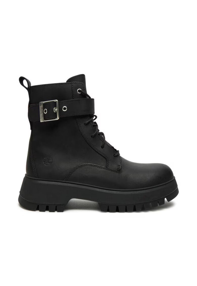 Timberland Дамски ботуши 304467929 - Естествена кожа - Черни
