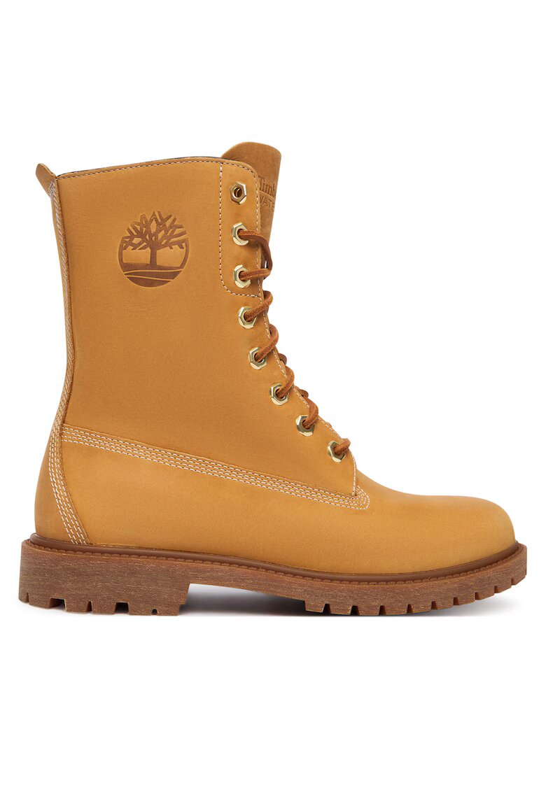 Timberland Дамски ботуши 8 Inch Lace Up - естествена кожа - кафяви