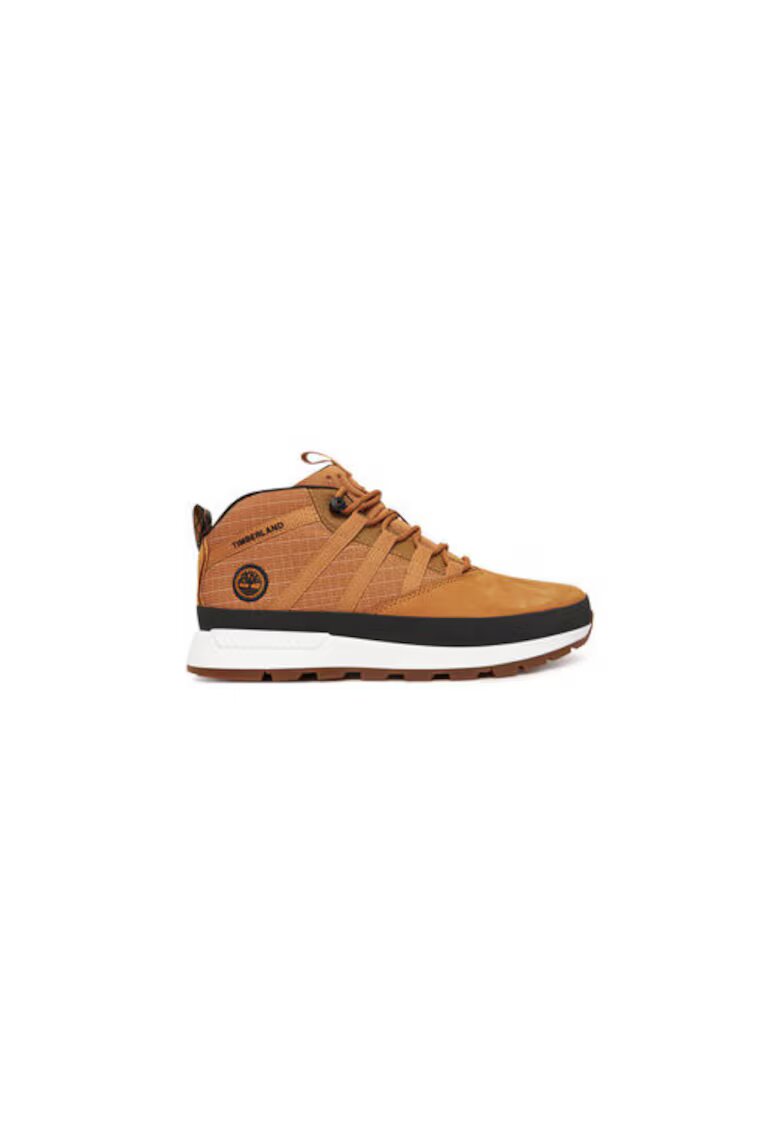 Timberland Кецове за момчета - естествена кожа - горчица