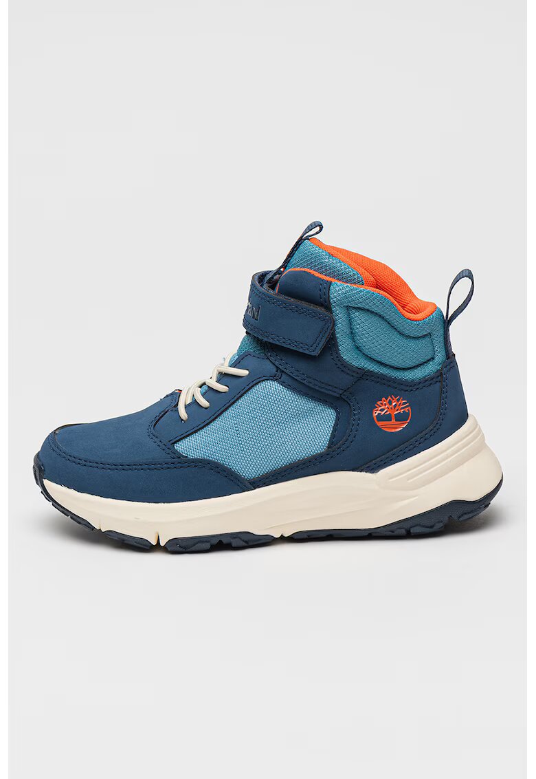 Timberland Кожени боти Motion Access с текстил над глезена