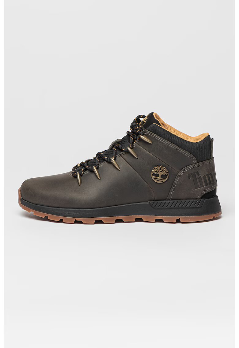 Timberland Кожени боти Sprint Trekker с текстил