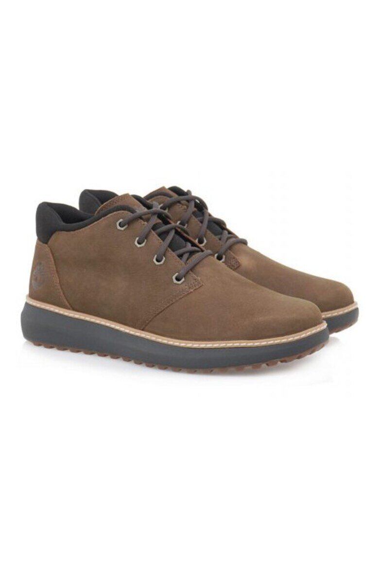 Timberland Мъжки боти Hudson Road естествена кожа кафяви гумена подметка
