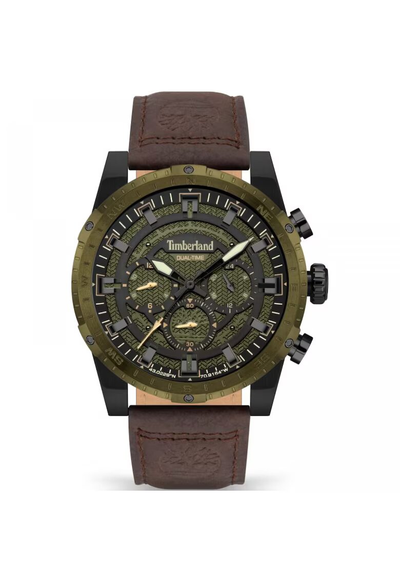 Timberland Мъжки часовник - Fitzwilliam 835730892 - Кафяв