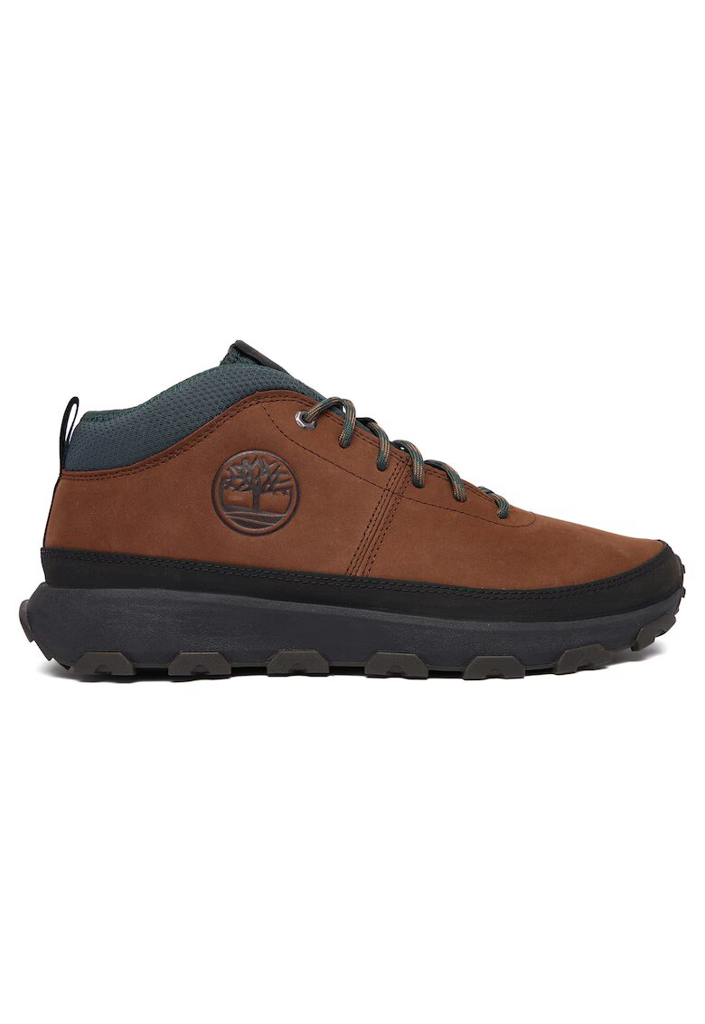Timberland Мъжки кецове - Winsor Trail Mid Lac - естествена кожа