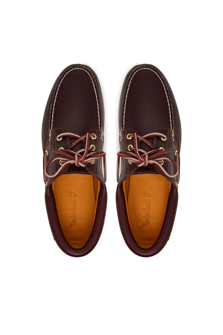 Timberland Мъжки мокасини от естествена кожа в кафяво