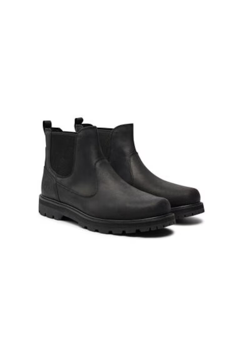 Timberland Мъжки ниски боти TB0A6A4WW021 - естествена кожа - черни