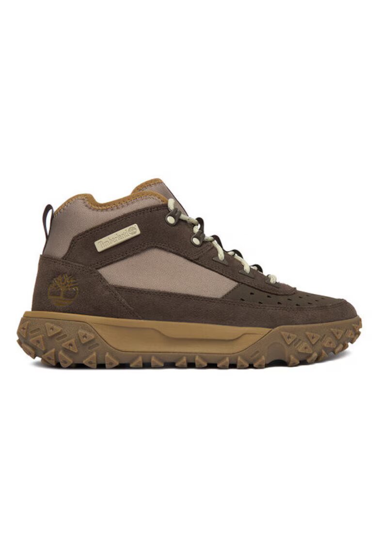 Timberland Мъжки трекинг ботуши Greenstride Motion 6 - естествена кожа - кафяви