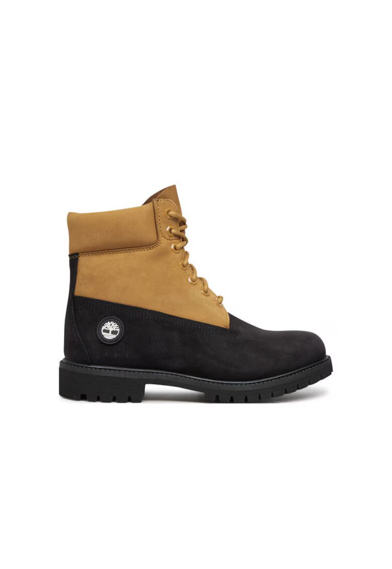 Timberland Мъжки туристически обувки TB0A2P6WEMJ1 - естествена кожа - Черен/Жълт