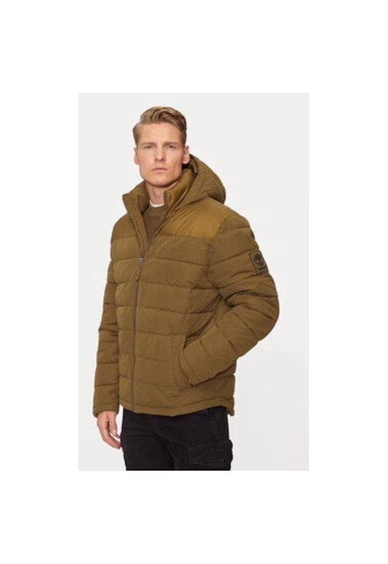 Timberland Мъжко яке 304465253 - Полиестер/Памук - Зелено